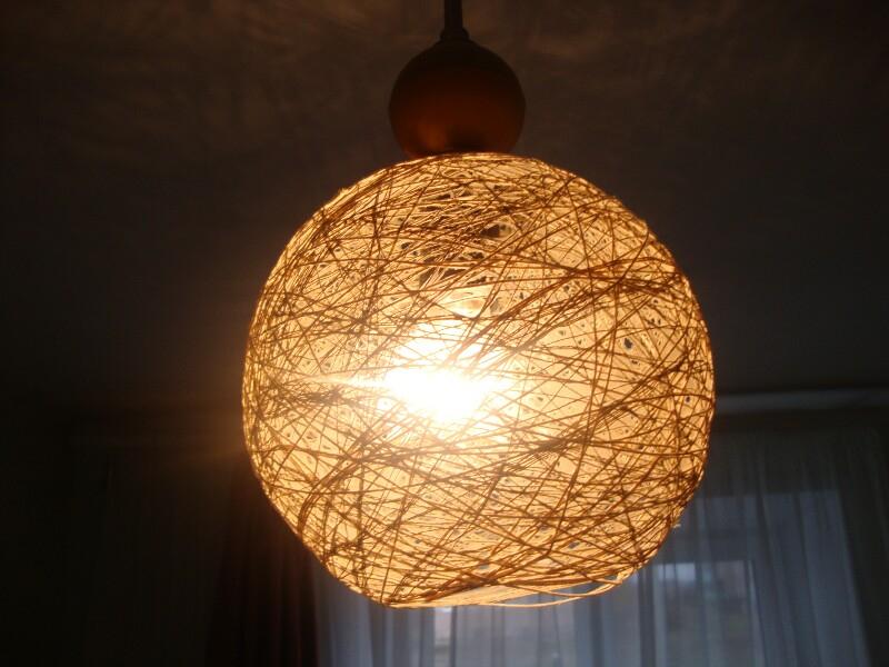 люстра из ниток своими руками мастер класс