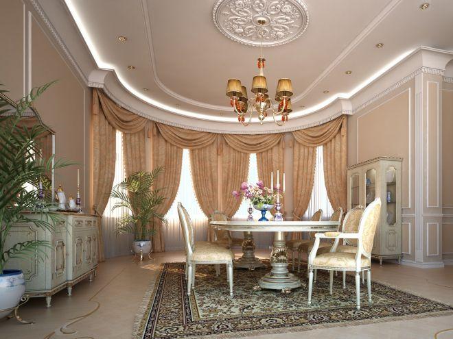 660 Гостиная в классическом английском стиле - дизайн интерьера