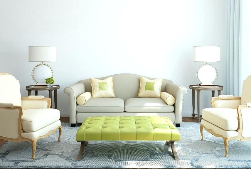 бело серая гостиная