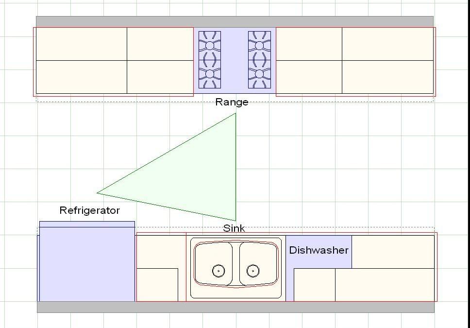 дизайн большой кухни (главный ключ)