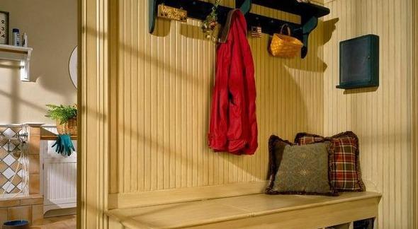 Отделка вагонкой отделать прихожую в квартире