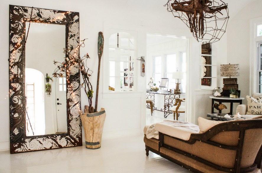 887 Большие и маленькие зеркала в интерьере квартиры