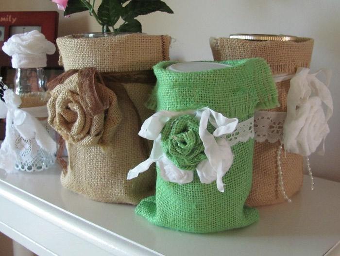 декорирование вазы своими руками