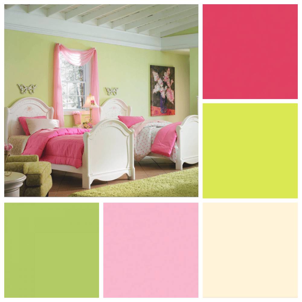 детская для двух девочек