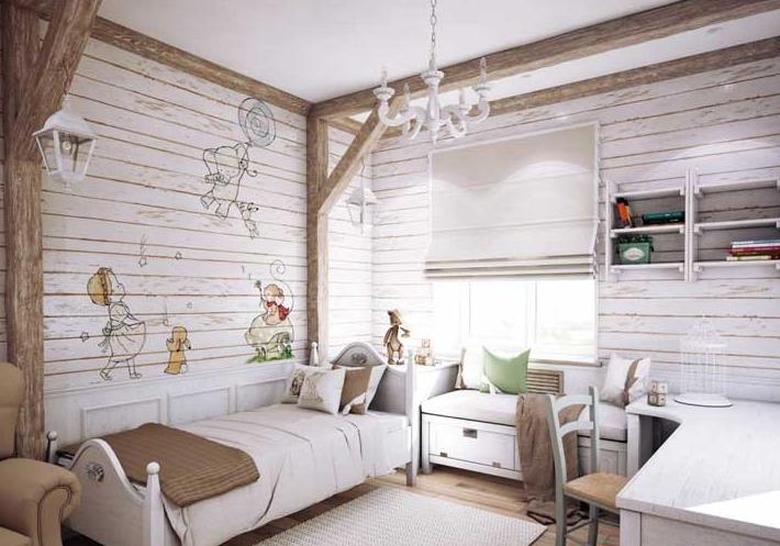 детская комната в стиле прованс для девочек