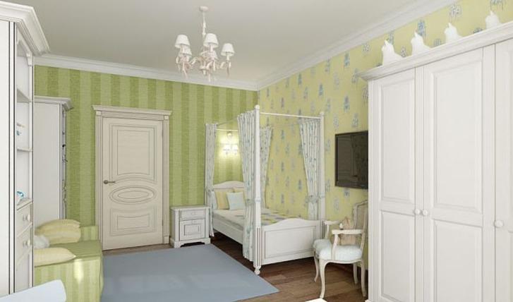 детская в стиле прованс для девочки