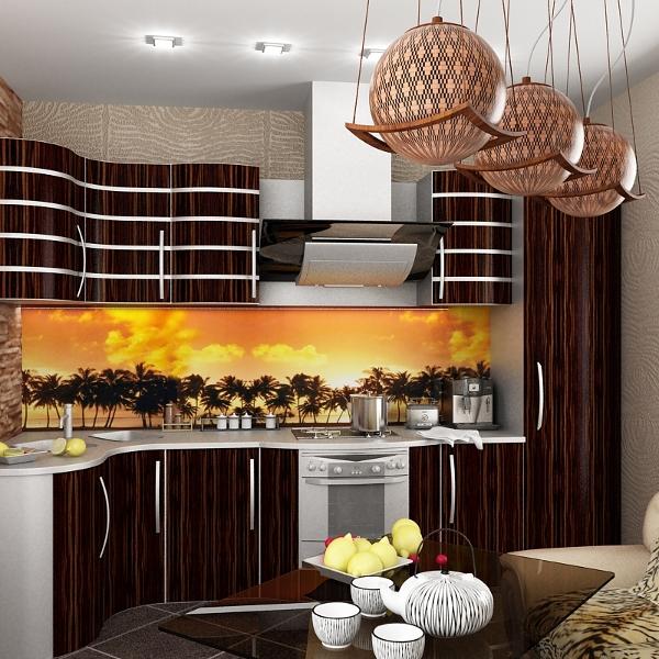 600 Кухня цвета венге: 50 фото идей дизайна интерьера, идеальные ...