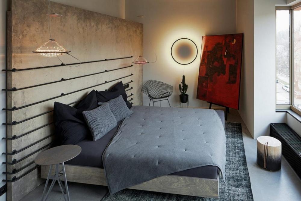 дизайн мужской спальни