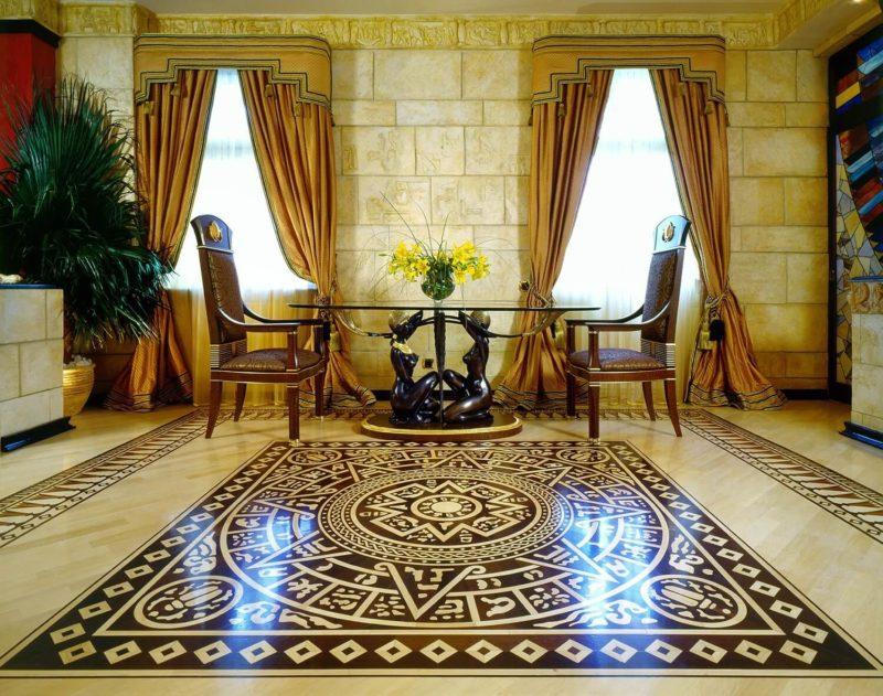 интерьер в египетском стиле