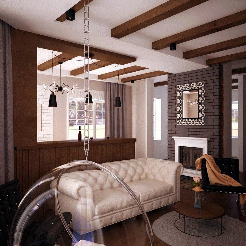 800 Дизайн интерьера частного дома в стиле Эклектика | Friauf - дизайн ...