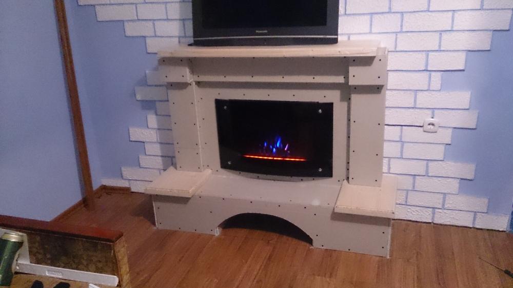 фальшкамины для квартиры своими руками