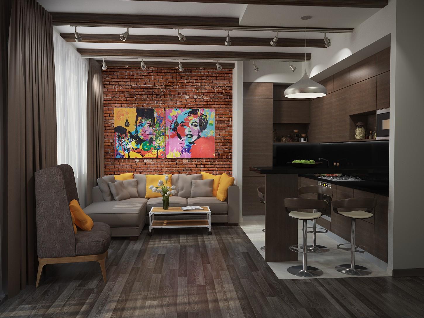 постеры в стиле лофт