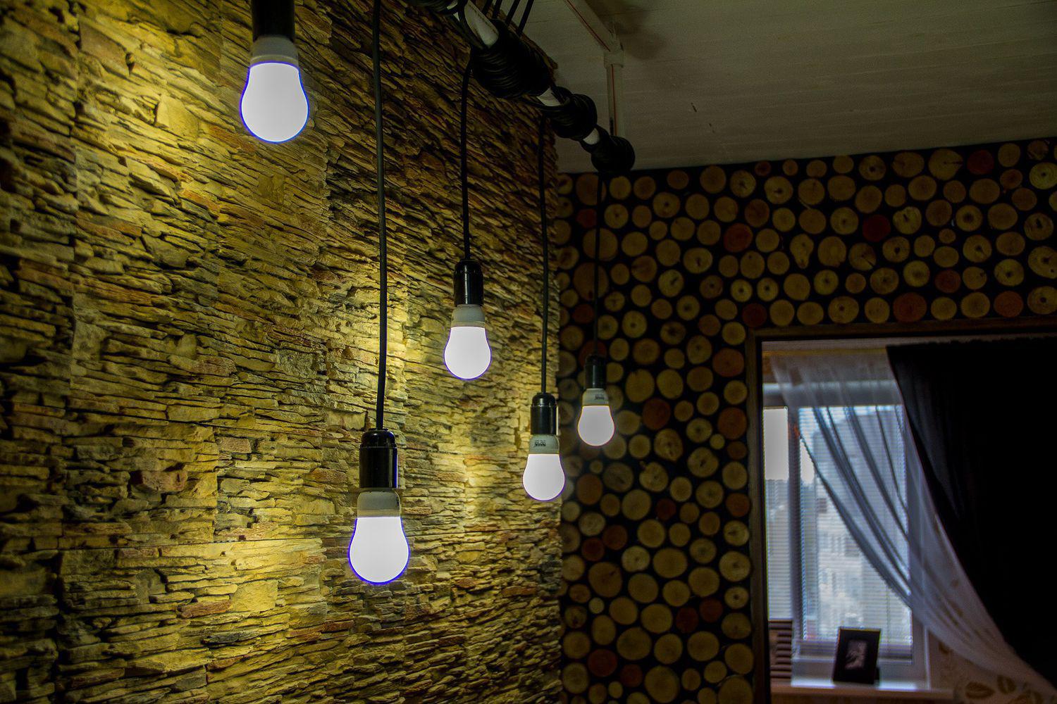 гостиная в стиле лофт