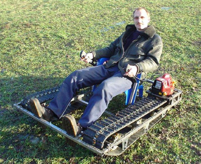 Самодельный снегоход своими руками с двигателем от мотоблока: видео, фото