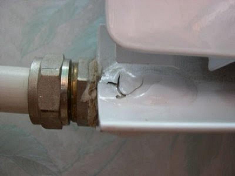 Алюминиевый радиатор отопления: ремонт своими руками, видео