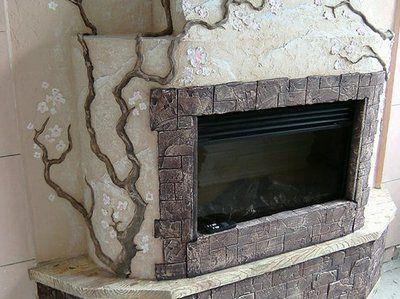 Штукатурная смесь для печей и каминов