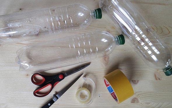 Как сделать пуфик из пластиковых бутылок своими руками