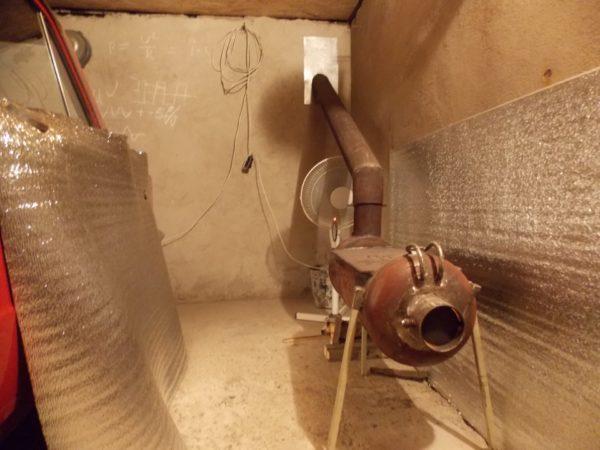 Как сделать буржуйку в гараж своими руками: чертежи и размеры