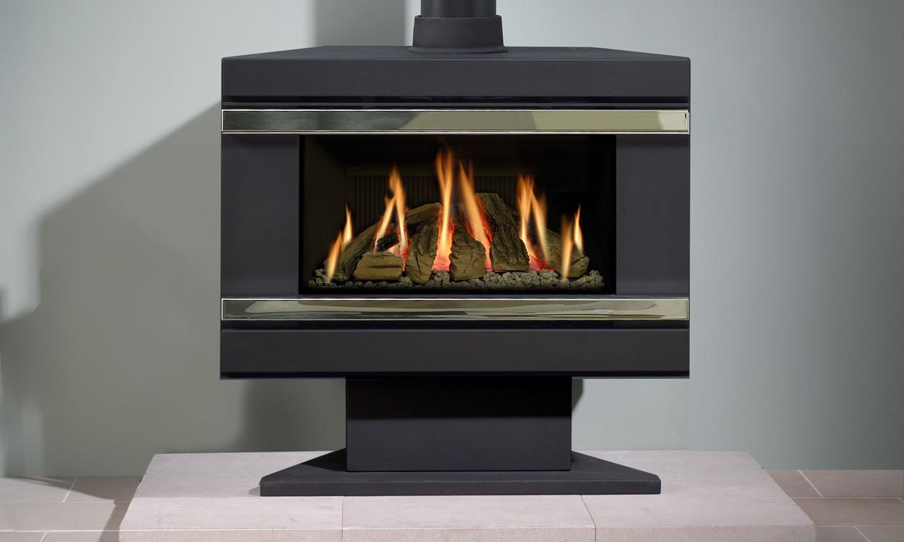 Газовый камин для дома с дымоходом и без дымохода: отзывы, фото, видео