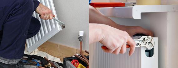 Установка биметаллических радиаторов: монтаж своими руками, как подключить