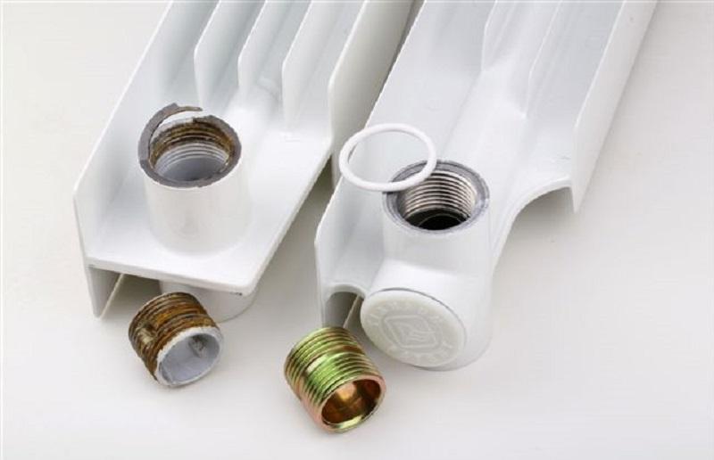 Алюминиевый радиатор отопления: ремонт своими руками, видео