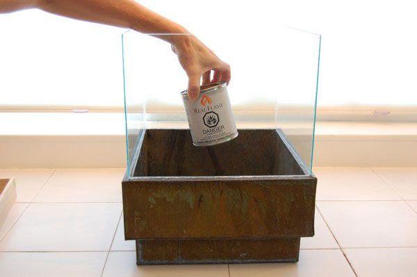 Горелка для камина своими руками