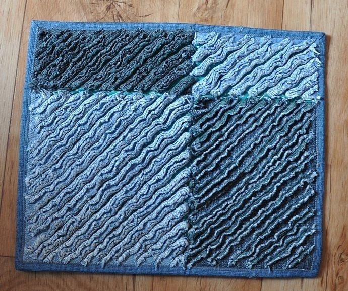 Коврики из старых джинсов: как сделать своими руками