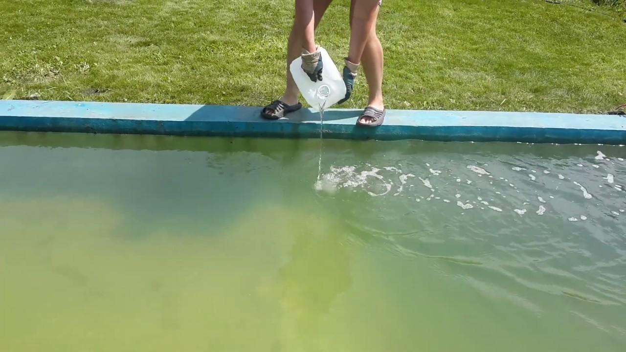 Почему мутнеет и как очистить мутную воду в бассейне