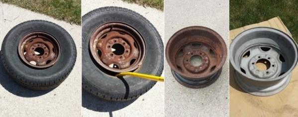 Как сделать мангал из диска колеса грузовика, КамАЗа, газели своими руками