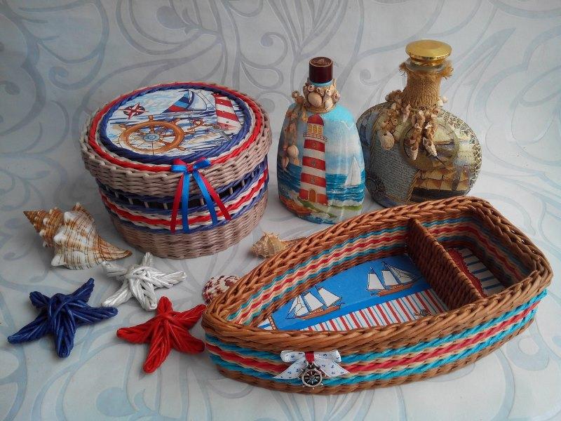 Плетение кашпо из газетных трубочек: пошаговые мастер-классы с фото