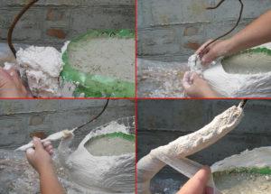 Клумба-лебедь своими руками для дачи: фото, чертежи, как сделать из шин, дерева, цемента