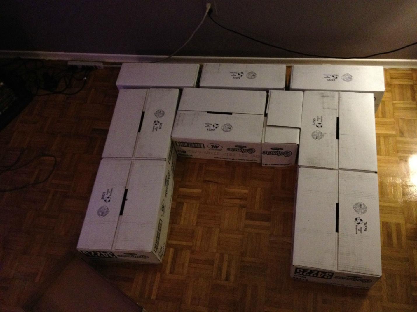 Камин из коробок своими руками: пошаговая инструкция с фото