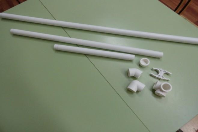 Ширма для детского сада из полипропиленовых труб