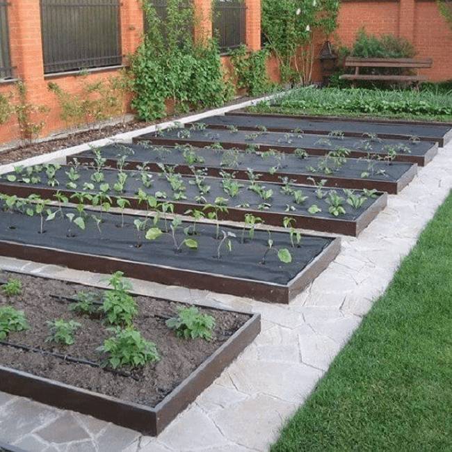Грядки из ДПК: высокие, теплые, вечные, сборные