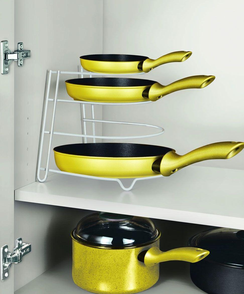 Хранение кастрюль и сковородок на кухне: идеи и лайфхаки