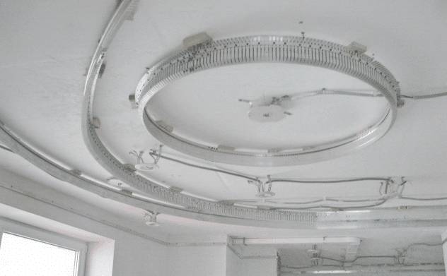 Как прикрепить люстру к гипсокартонному потолку