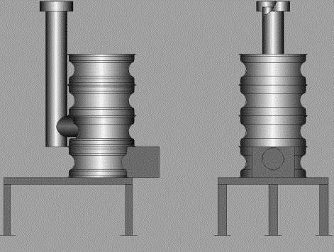 Как сделать буржуйку в гараж своими руками: чертежи и размеры
