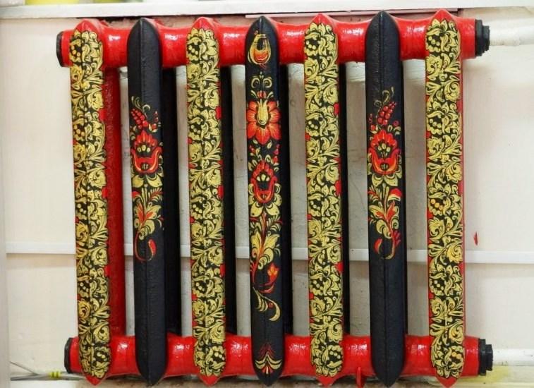 Чугунные радиаторы: как покрасить, в какой цвет, расход краски