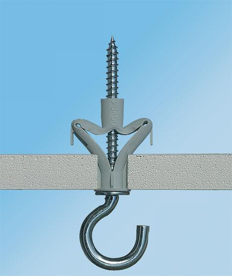 Как прикрепить люстру к гипсокартонному потолку