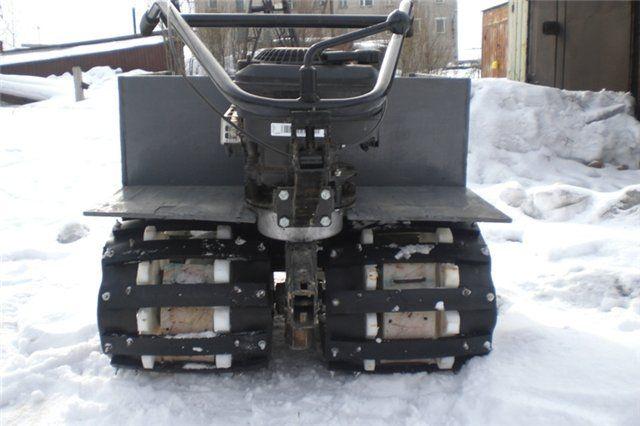 Самодельный снегоход своими руками с двигателем от мотоблока: видео, фото