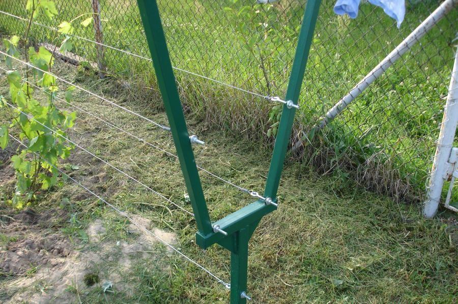 Шпалеры для малины своими руками: чертежи, пошаговая инструкция