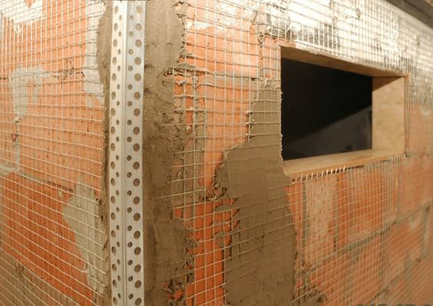 Штукатурная смесь для печей и каминов