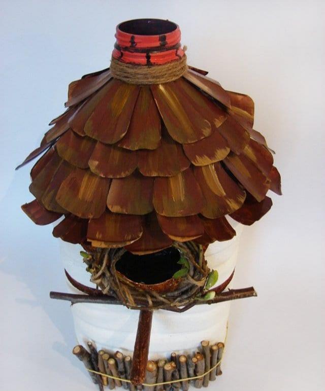 Как сделать скворечник из бутылки своими руками, инструкции с фото