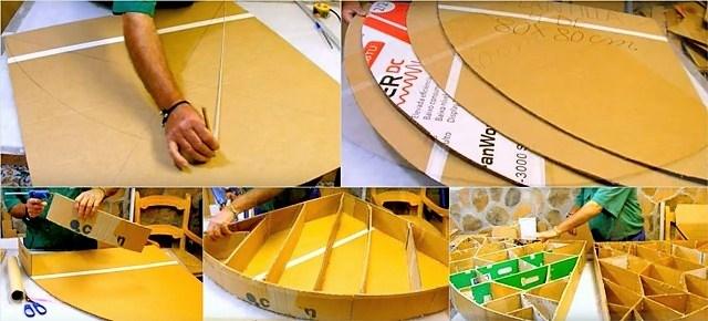 Камин из коробок своими руками: пошаговая инструкция с фото