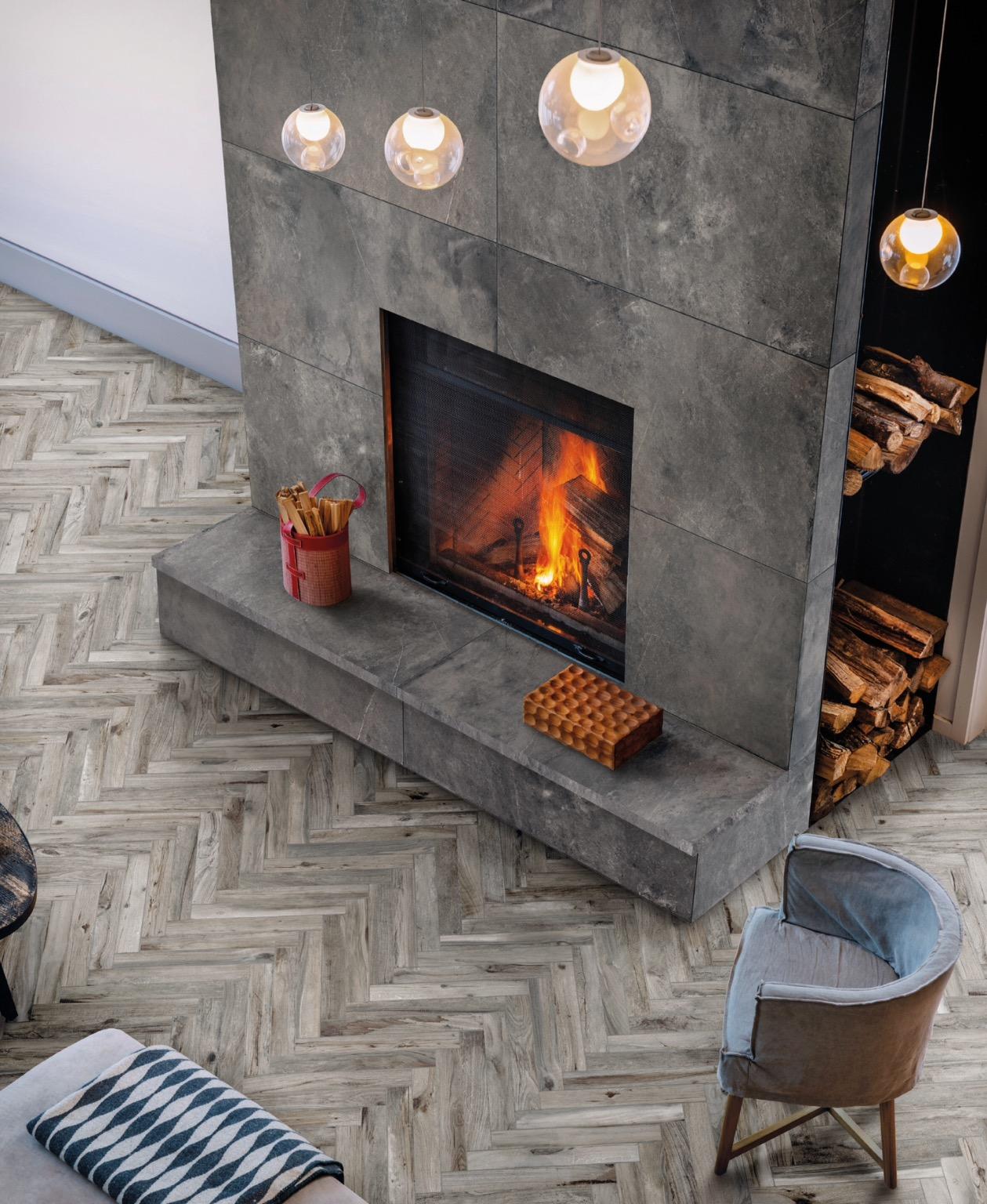 Облицовка каминов и печей