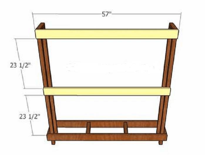 Как сделать дровник для хранения дров: как построить самому, видео