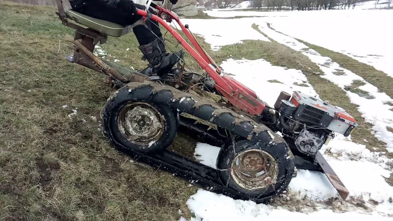 Самодельный снегоход своими руками с двигателем от мотоблока: видео, фото
