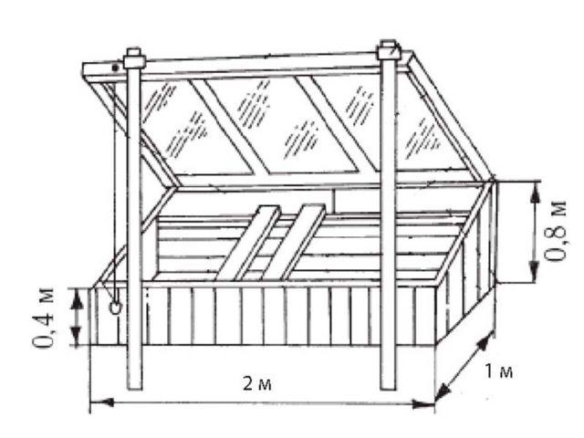 Грядки из поликарбоната своими руками: фото + чертежи
