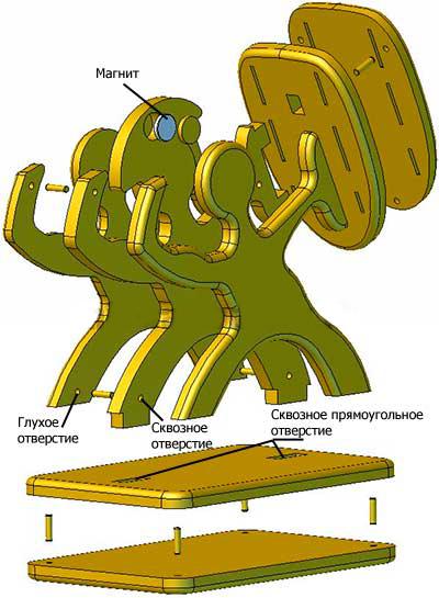 Подставка для ножей своими руками: из дерева, фанеры и ПВХ труб