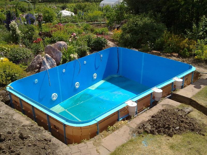 Как правильно собрать и установить каркасный бассейн на даче